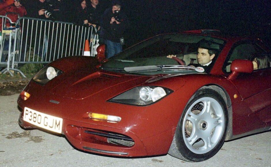 Rowan Atkinson McLaren F1