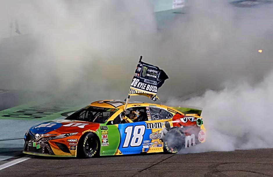 Kyle Busch wins second NASCAR Cup title