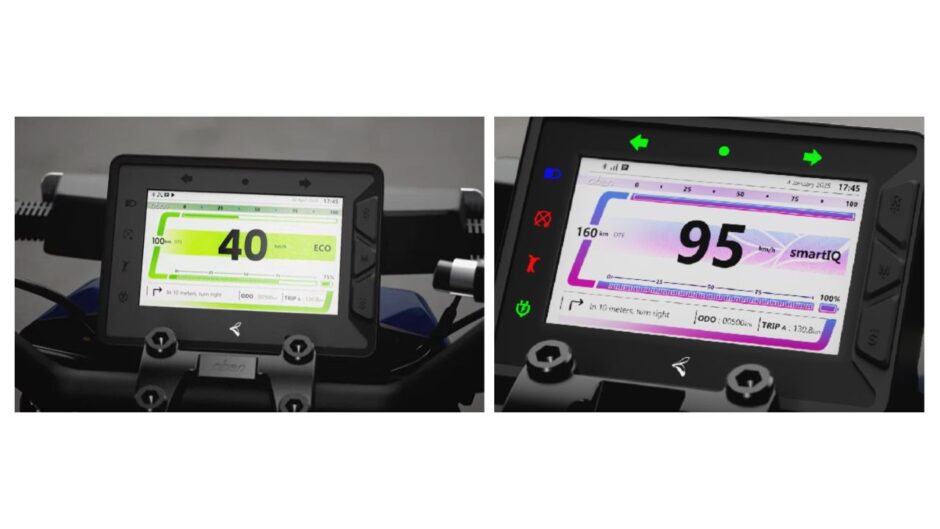 Oben Rorr Evo display
 