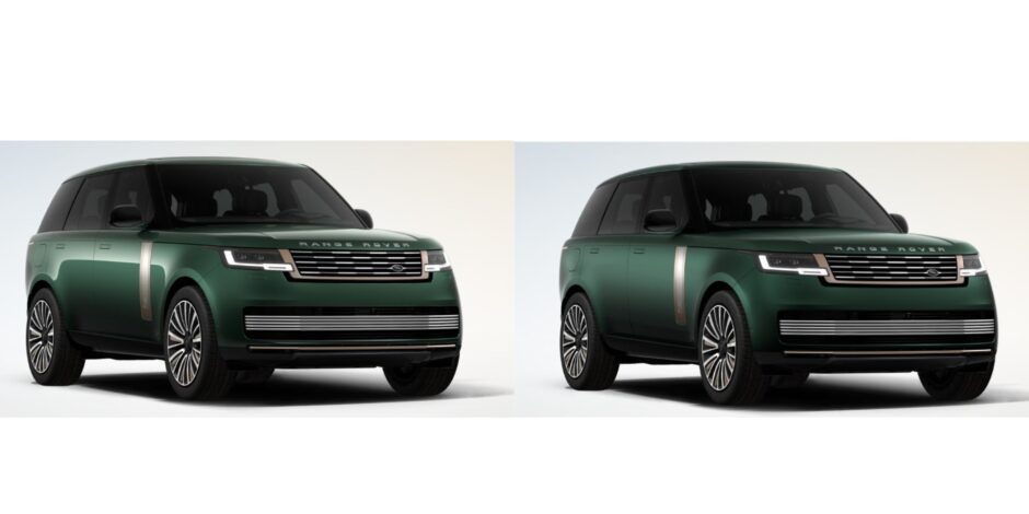 Range Rover SV Gloss and Range Rover SV Gloss paint