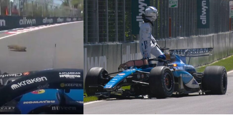 Alex Albon crash at the 2026 Canadian GP 